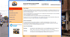 Desktop Screenshot of dreirad-fahrzeuge.ch